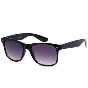 Black Frame W/ Purple Lens Fashion Sunglasses